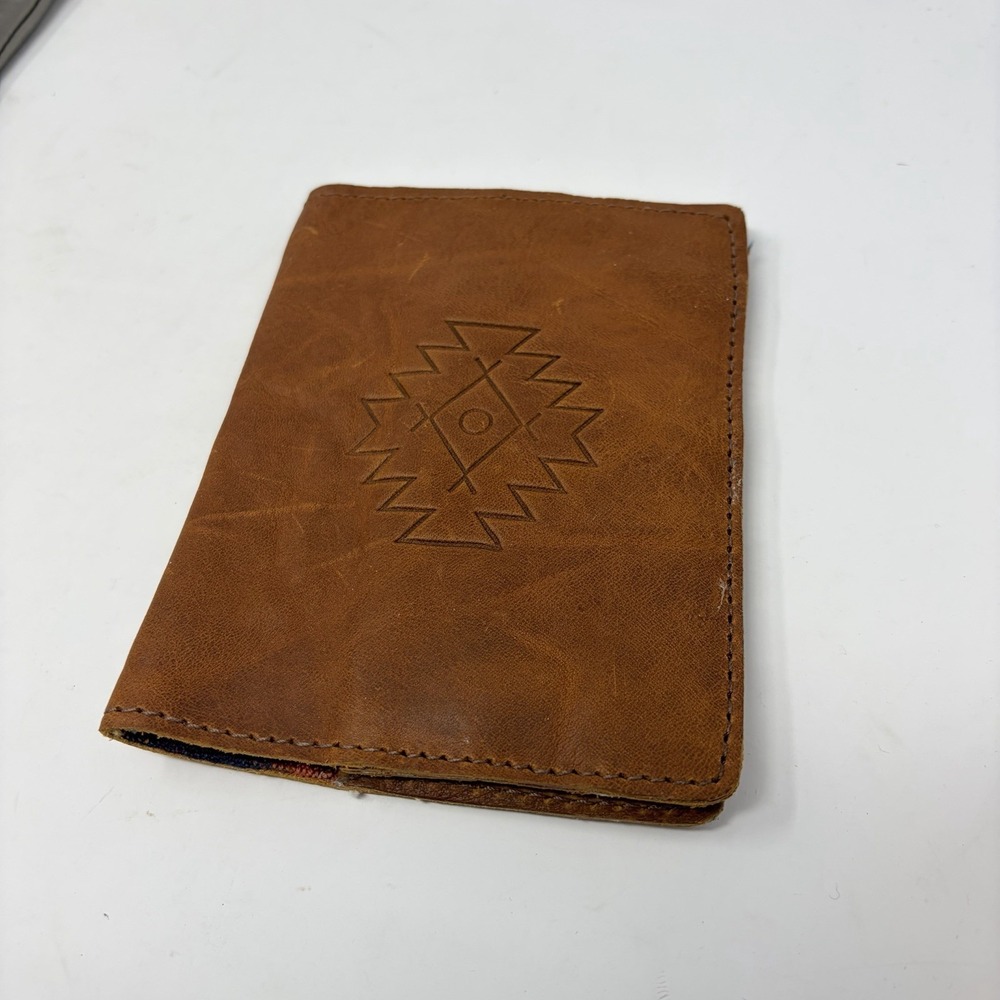 Nena Co Passport Case Leather Travel Wallet Womanhood Icon Artisan - Picture 2 of 7